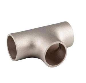 Wholesale Metal Target RED Tee UNS C71500 SMLS Copper Nickle Butt Welding Pipe Fittings from china suppliers