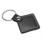 Access Control Leather RFID NFC Keyfob Customized Size