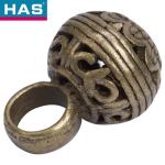 10mm Silver Metal Buttons Nickel Free Decorative Metal Buttons Hollow Pattern