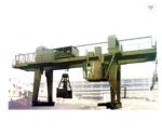 Cabin Control Double Girder Gantry Crane Rail Traveling Grapple Or Bucket Portal