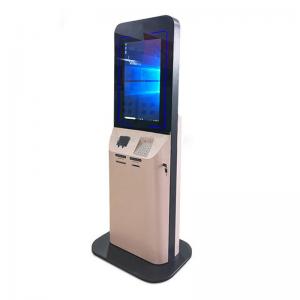 China Multilingual Booking Hotel Lobby Kiosk 24/7 Hours self check in machine hotel on sale