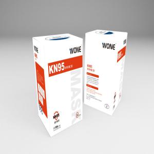 Wholesale Anti Virus KN95 Face Mask , Ffp Dust Mask CE FDA Approved For Civilians from china suppliers