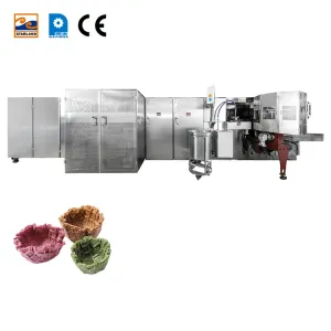 Wholesale Fully Automatic PLC Control Adjustable Automatic Waffle Basket Machine from china suppliers