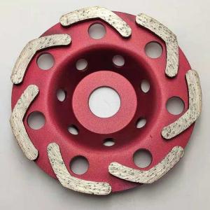 Wholesale 125mm Swirly Turbo L Diamond Cup Grinding Wheel For Concrete Mansary from china suppliers