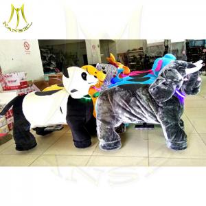 Wholesale Hansel indoor playground equipment ridable plush animal cheap acrable game indoor game center for sale animal joy ride from china suppliers