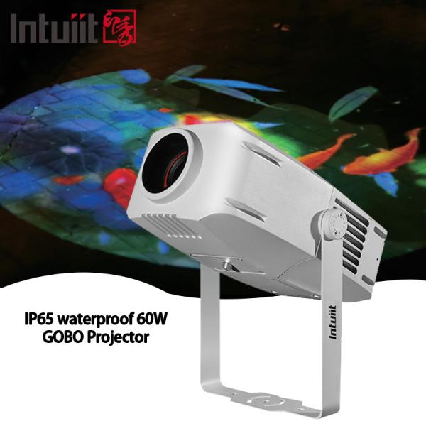 Gobo Projector Advertising Lights 60W LED Sign Wall Projection Lamp Outdoor