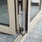 Horizontal 1.3mm Anodizing Aluminum Bifold Windows