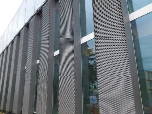 China Suppllier High Quality Aluminium Expanded Metal for Cladding Wire Mesh, Metal mesh cladding