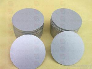 Gr1 Gr2 Sintered titanium 0.22 micron water filter element fitow