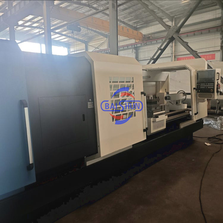 QK1332 Automated Thread Cutting CNC Lathe Pipe Threading Machine For Oil Pipe
