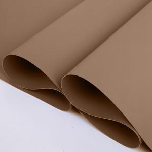 Wholesale Matte Glossy Brown Waterproof PVC Tarpaulin , Heavy Duty Waterproof Tarps from china suppliers