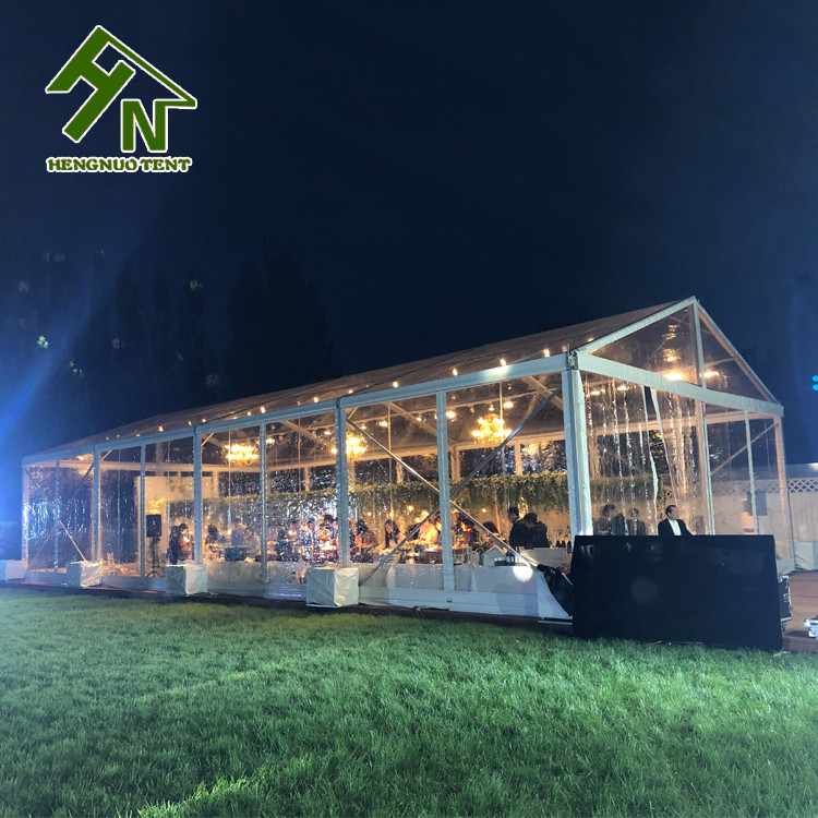 112x203x4 Frame Clear Wedding Marquee 10x20 Canopy Tent Polyvinyl Chloride