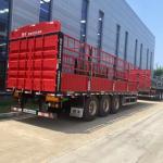 CIMC 2 3 4 Axle Animal Transporting Stake Fence Semi Trailer for Transport