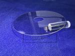 Military Sapphire Glass Window , Optical Window Glass 0.5 - 50 Mm Thickness