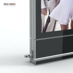 500-700cd/m2 75Inch Digital Totem Display Free Standing Digital Signage