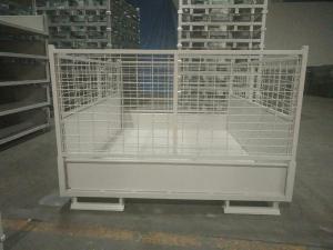 Wholesale Supermarket 50*50mm Mesh 0.6mm Wire Metal Storage Cages from china suppliers