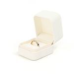 White Leather Jewelry Box big Jewelry Set Packaging With Customized Logo