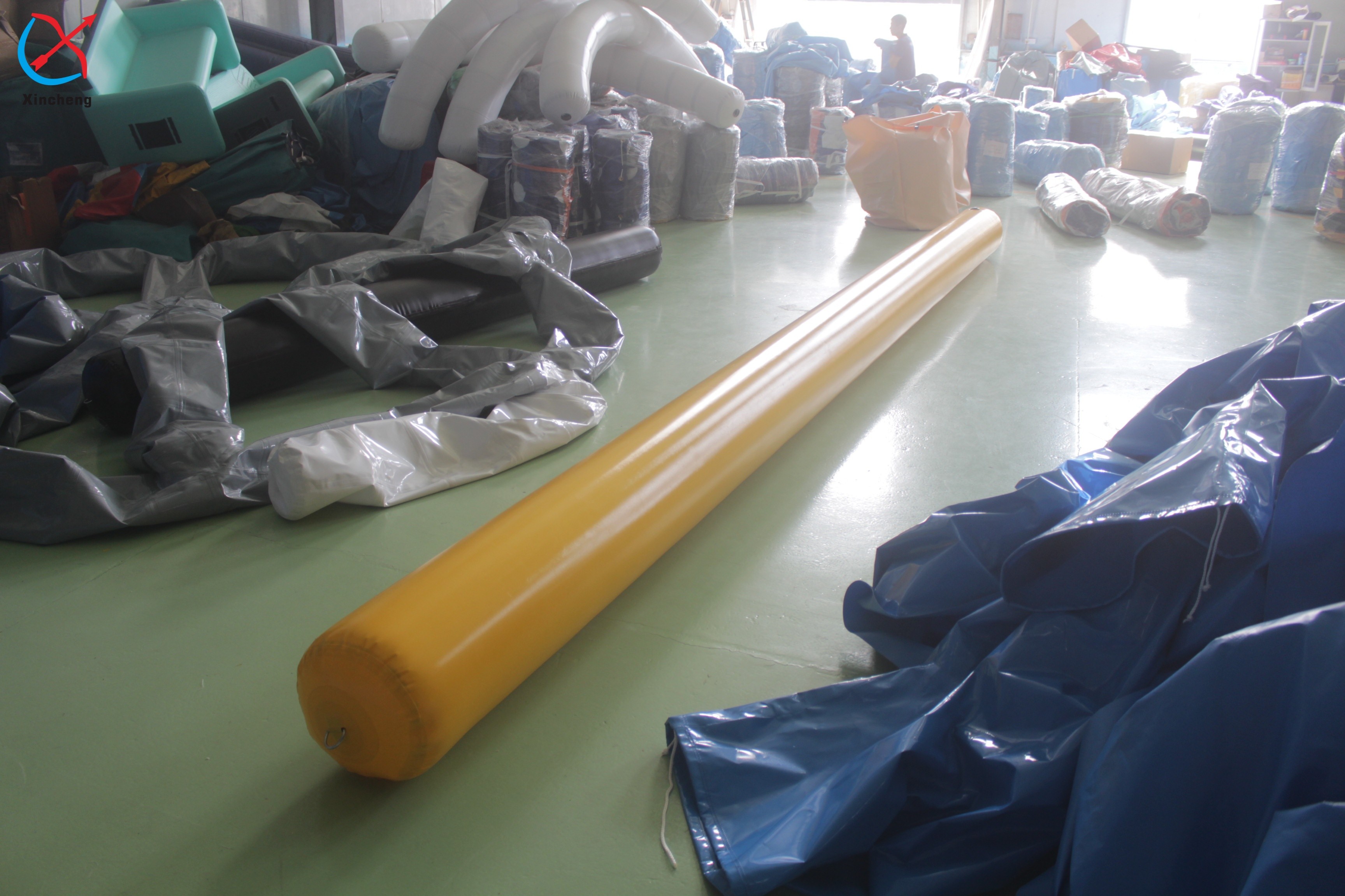 Factory Long Floating Marker Buoy Water Swimming Buoy Inflatable Pipe