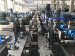 Double Head Decoiler Top Hat Metal Roofing Roll Forming Machine Drive by Gear