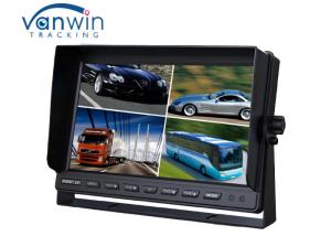 China 24V Van TFT Car Monitor 10.1 inch 16:9 digital car lcd monitor 4 ways input / output on sale