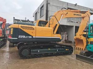 Wholesale 112KW Engine Used Hyundai R220LC 9.53m Transport Length from china suppliers