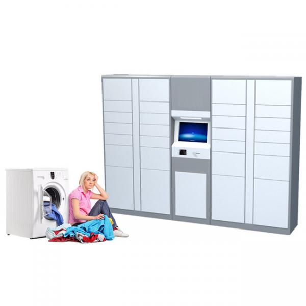 Quality 24/7 Automatic Service Dry Cleaning Locker Systems Smart Laundry Service Locker for School Apartment for sale