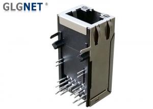 Wholesale One Port Magnetic Ethernet Jack 10G Base T Transformer Support UPOE+ from china suppliers