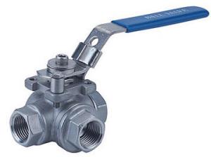 Wholesale PN63 Pressure Trunnion Ball Valve 1/2&quot; - 2&quot; Size With Locking Device Blow - Out Proof Stem from china suppliers