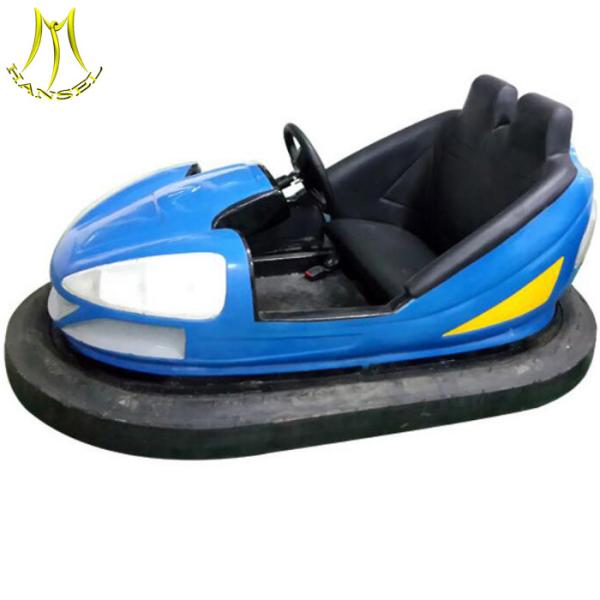 Hansel children playground equipment ride on electric fiberglass bumper car