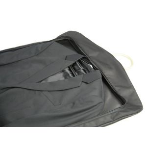 Black Garment Bag Personalized Polyester Foldable Garment Hanging Bag