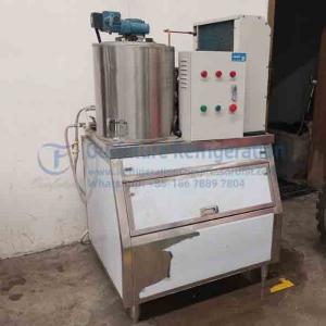 Wholesale Refrigerant Gas R404a Ice Flake Making Machine 1.6mm Thickness 1.6Ton/Day from china suppliers