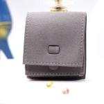 Flap Fabric Drawstring Gift Bags Embossed Logo With Microfiber Material