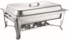 Wholesale 0.65mm pan thick Commercial Cooking Equipment 9L Economy Chafer Foldable from china suppliers