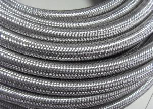Wholesale Outer Stainless Steel Braided Compressed Air Hose Pure Rubber Tube Inside from china suppliers
