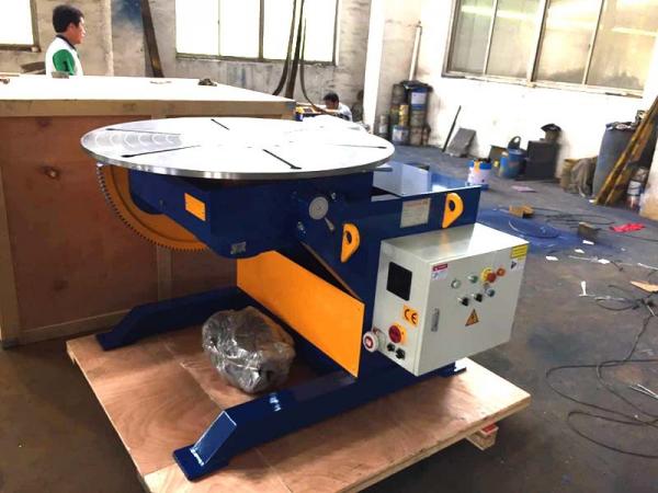 Quality 2200lbs Tilt / Turn Pipe Welding Positioners With Hand Control Box for sale