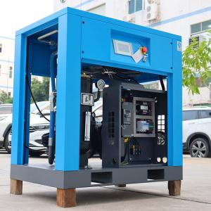 Wholesale Low Noise Rotary Screw Air Compressor PLC Microcomputer Control from china suppliers