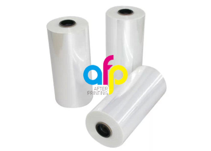 75 Gauge Clear Polyolefin Shrink Film Rolls 200mm - 1600mm Roll Widht