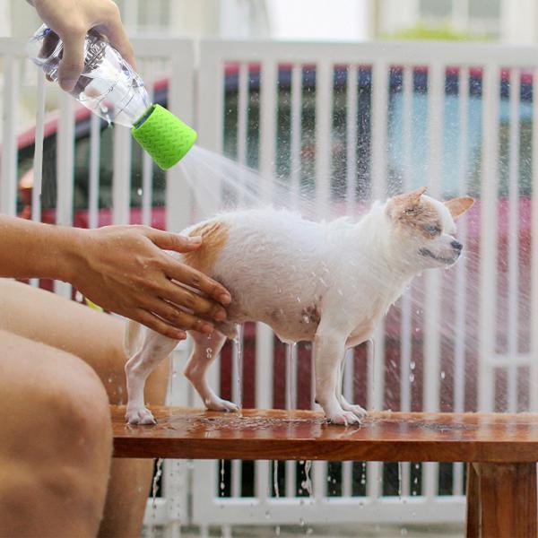 Portable Pet Dog Shower Head Outdoor Water Sprayer Pet Bathing Tools Water tube