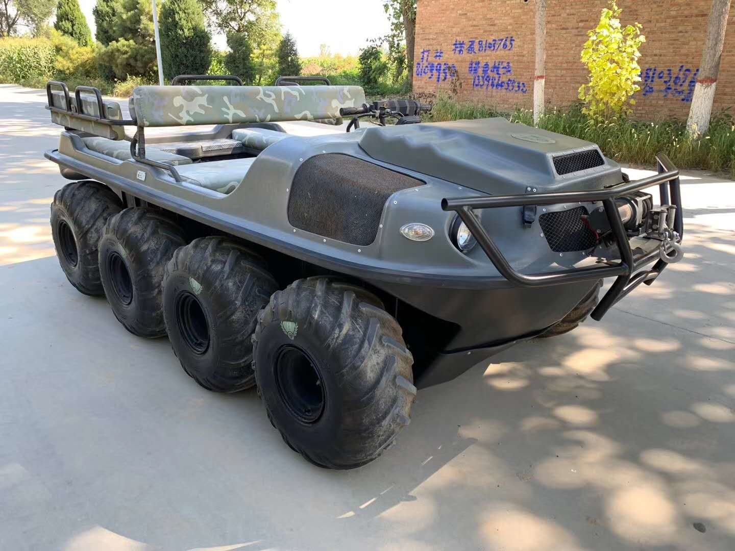 0.8L Desert Used XBH 8x8 Military All Terrain Vehicle