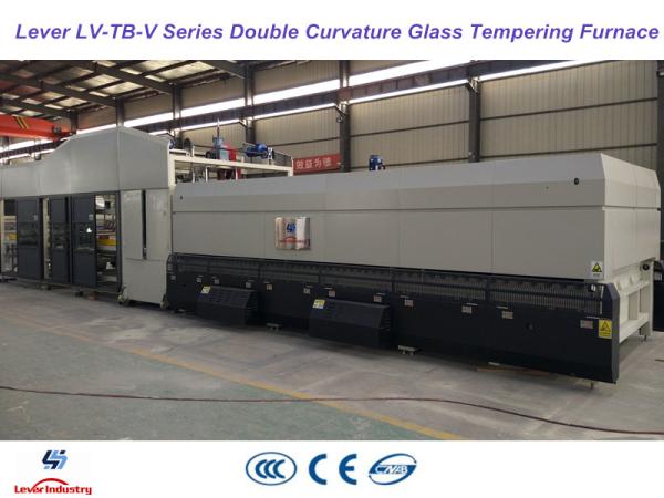 LV-TB-V series Double Curvature Glass Toughening Furnace / Glass Tempering