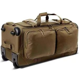 Wholesale Travel Luggage Suitcase Large Capacity Polyester Duffle Bag With Wheel from china suppliers