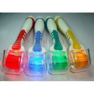 Wholesale Handheld 540 Needles Titanium LED derma Roller with Changeable head from china suppliers