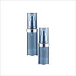 15ml 30ml Cosmetic Airless Bottle Silver Collar 50ml Cosmetic Containers Airless