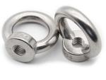 SS304 SS316 Forged Lifing Galvanized Oval Eye Nut DIN582 Zinc Plate Surface