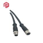 2 3 4 Pole Metal Nylon Waterproof M8 Ip65 Data Connector