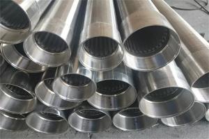 Wholesale Threaded Wire Wrapped Screens Rust Resistant Electropolished Stainless Steel Pipe from china suppliers