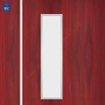 Powder Coated 50mm Hospital Room Door 90mins Fireproof