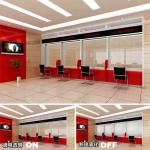 Bank Self Adhesive PDLC Film For Privacy Protection
