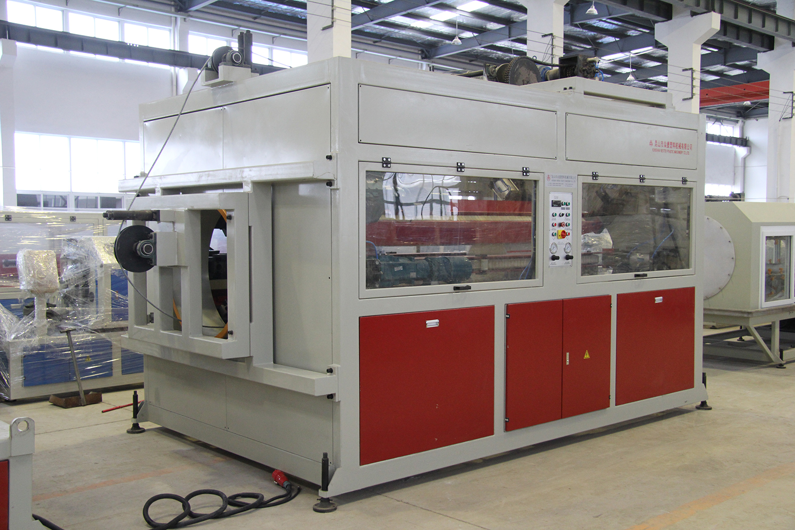LG800 PE Pipe Extrusion Line for Water and Gas Supply 50000X7000X2950 Dimensions