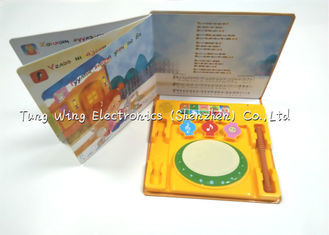 Music Drum Toy Recordable Sound Modules Intellectual Nursery Rhyme Play A Sound Book